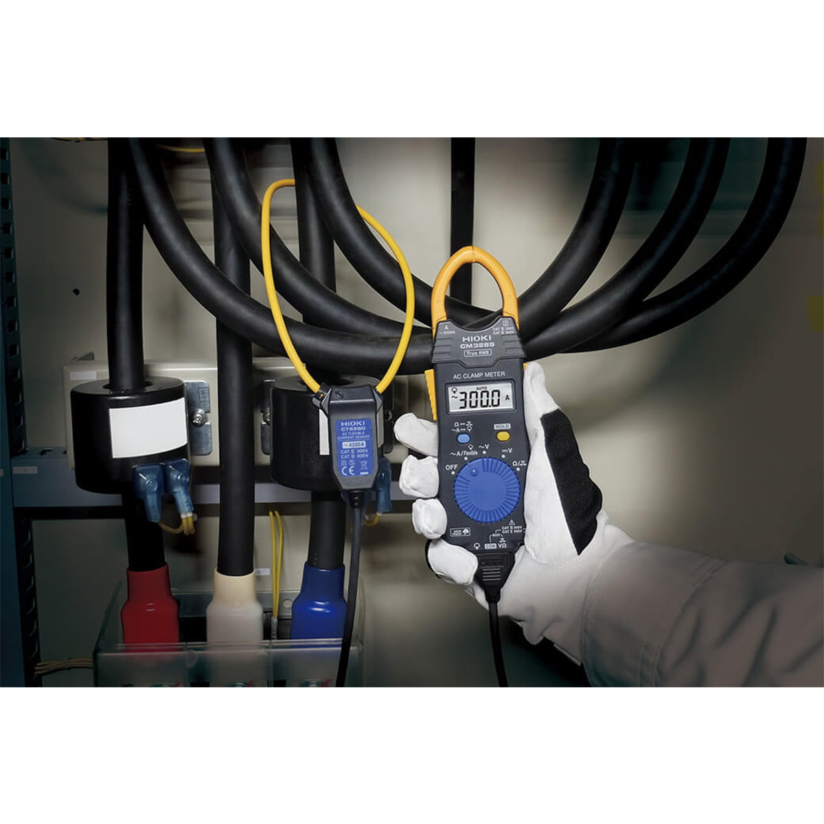 Ampe kìm Hioki: Thiết kế gọng kìm độc đáo cho tủ điện chật hẹp