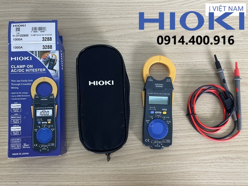 Những yếu tố tạo sự an toàn của ampe kìm Hioki