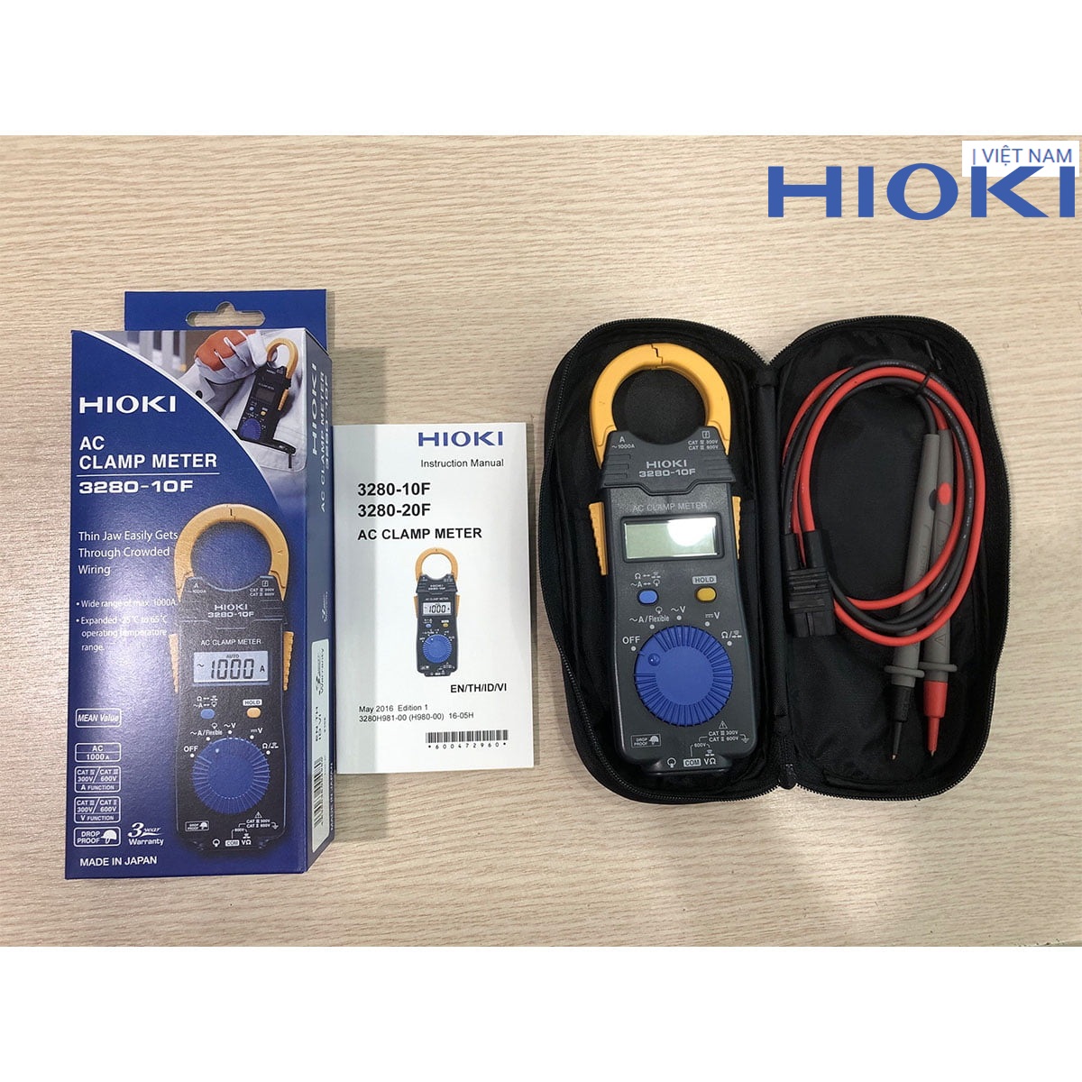 Cách chọn thang đo phù hợp trên ampe kìm AC