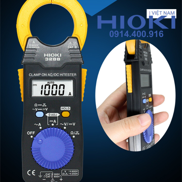 Ampe Kìm AC/DC Công Nghệ Đo Dòng Không Cần Ngắt Mạch