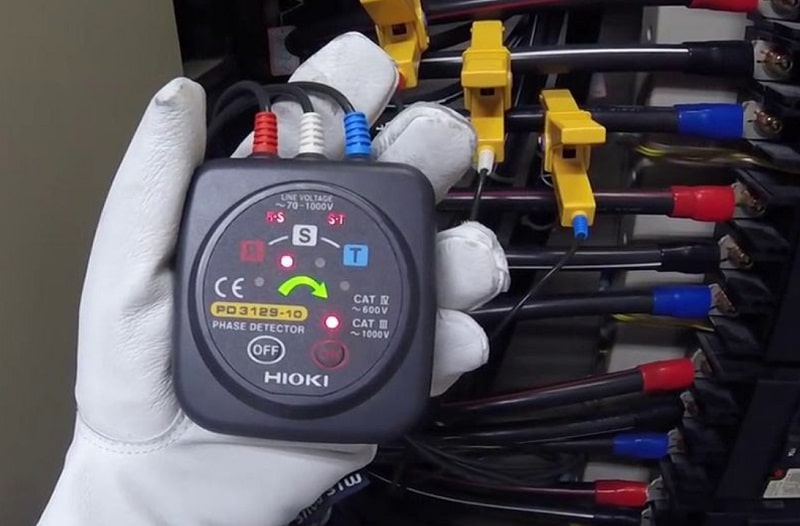 Xác định thứ tự pha lưới điện tại trạm bơm nước ly tâm công suất lớn