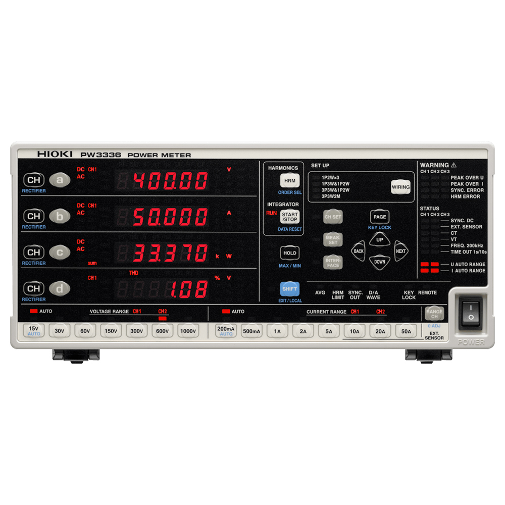 Đo công suất inverter chính xác với Hioki Vietnam