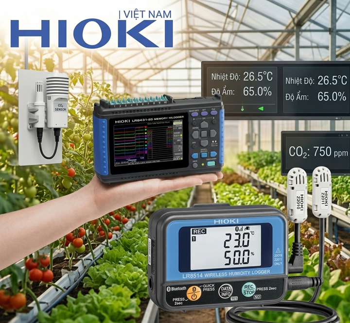 Nông Nghiệp Công Nghệ Cao: Vai Trò Của Thiết Bị Đo Điện Và Môi Trường Trong Nhà Kính Thủy Canh