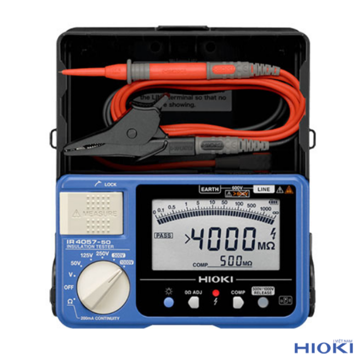 Tối ưu kiểm tra hệ thống điện với đồng hồ đo điện trở đất Hioki 3550