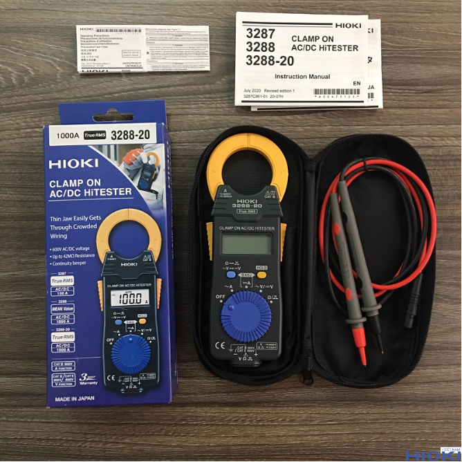 Tổng hợp Các mẫu Ampe kìm AC/DC Hioki phổ biến