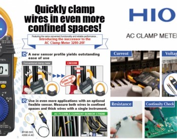 Hioki ra mắt đồng hồ đo AC CM3289