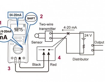 Sử Dụng Đồng Hồ Vạn Năng (DMM): Đo DC Hiện Nay (4-20 mA)