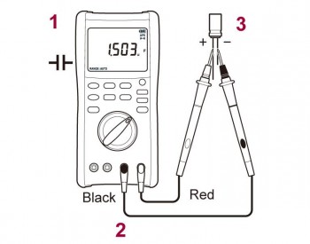 Sử Dụng Đồng Hồ Vạn Năng Kỹ Thuật Số (DMM): Đo Dung Tụ Điện